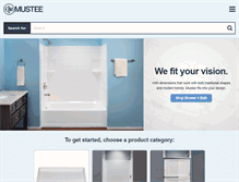 Tablet Screenshot of mustee.com